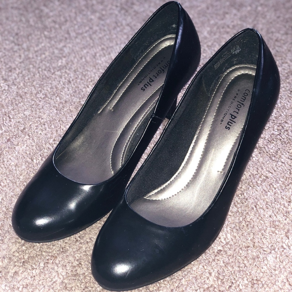 black heels